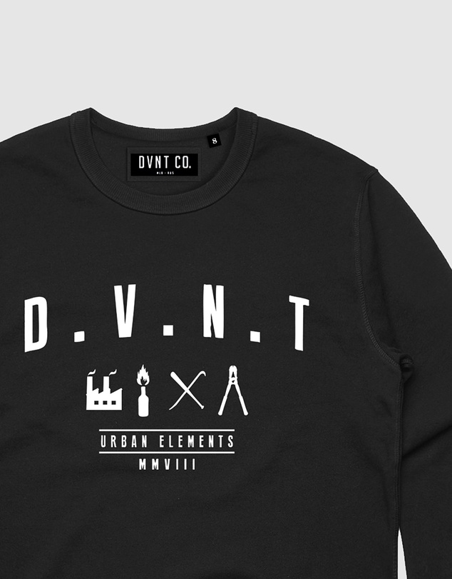 DVNT - Urban Elements Crewneck - Youth