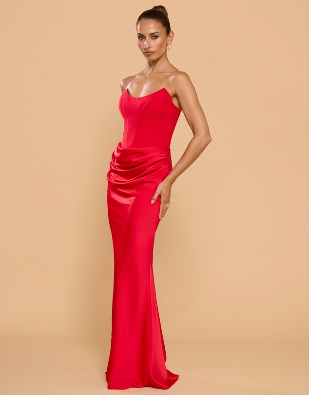 CATHERINE FERRARO - Viktoria Strapless Gown