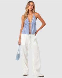EDIKTED - Madelyn Tie Front Top