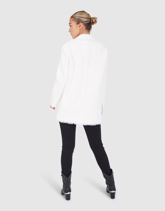 Belle & Bloom - Young Blood Frayed Edge Blazer