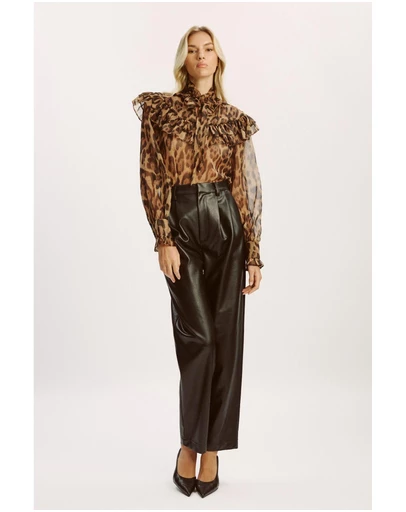 Bardot - Fiorella Leopard Blouse