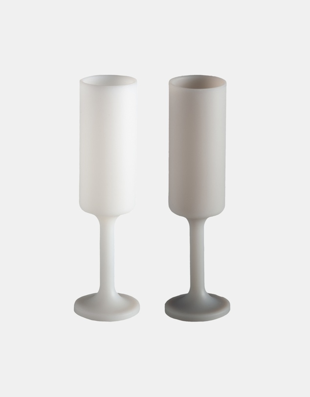 porter green - seff | silicone unbreakable champagne flutes