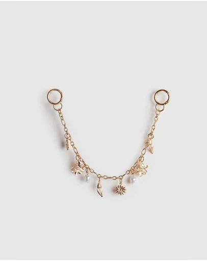 Laura Jones - Floral Cluster Bag Charm