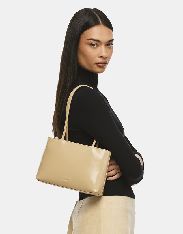 Nakedvice - The Hillary Beige Bag