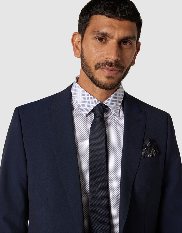 Politix - Wool Blend Regular Stretch Premium Tailored Jacket