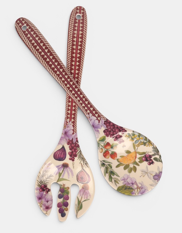 La La Land - Vineyard Visions Melamine Salad Server Set