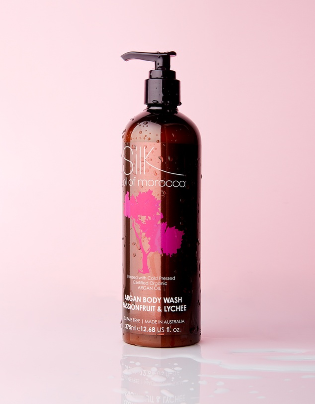 Silk Oil of Morocco - Argan Hand and Body Wash - Passionfruit & Lychee