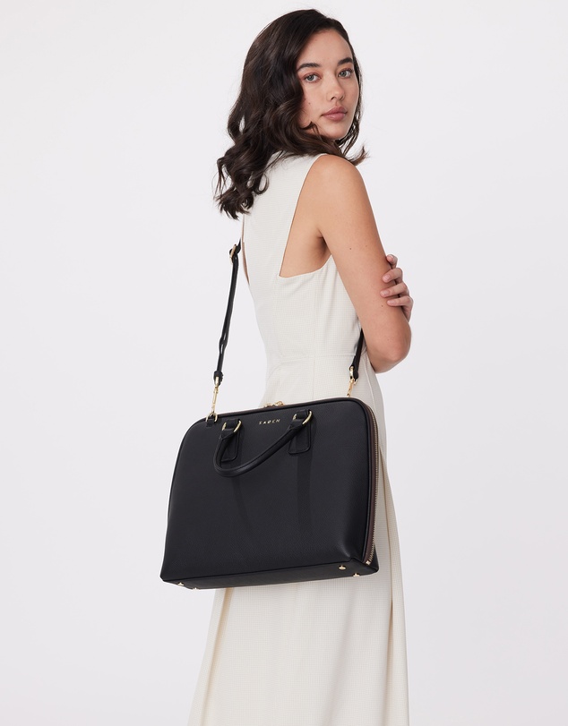 SABEN - Parker Leather Briefcase