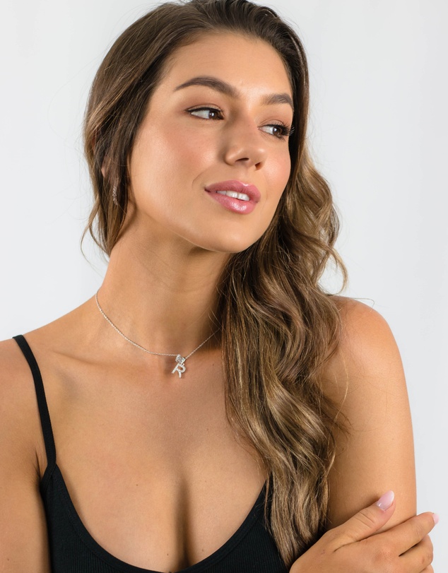 Georgini - Georgini Luxury Letters R Initial Pendant Silver