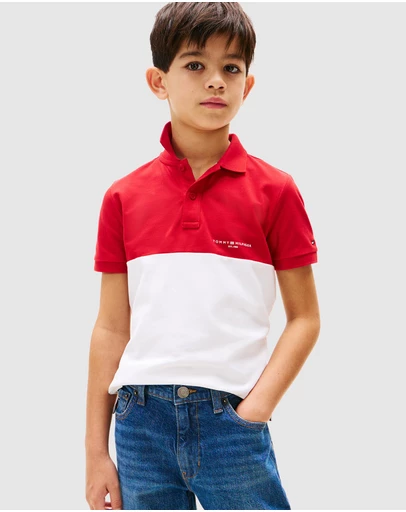 Tommy Hilfiger - Mini Corp Colourblock Polo - Kids