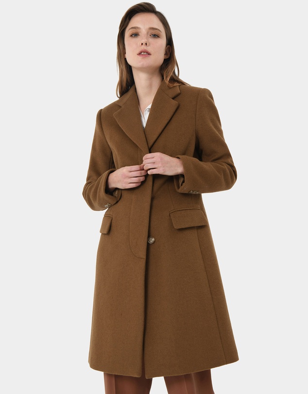 Forcast - Sanvi Chesterfield Wool Coat