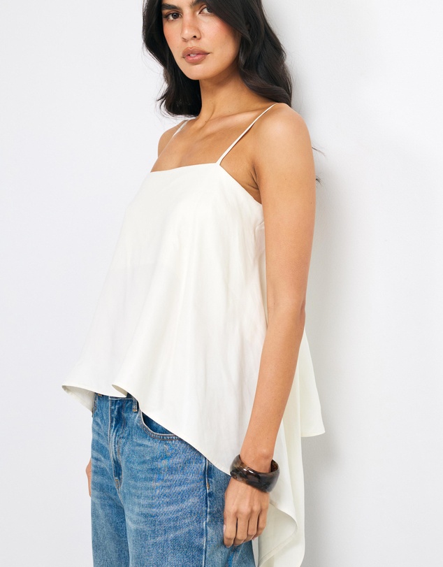 AERE - Gio Drape Hem Top