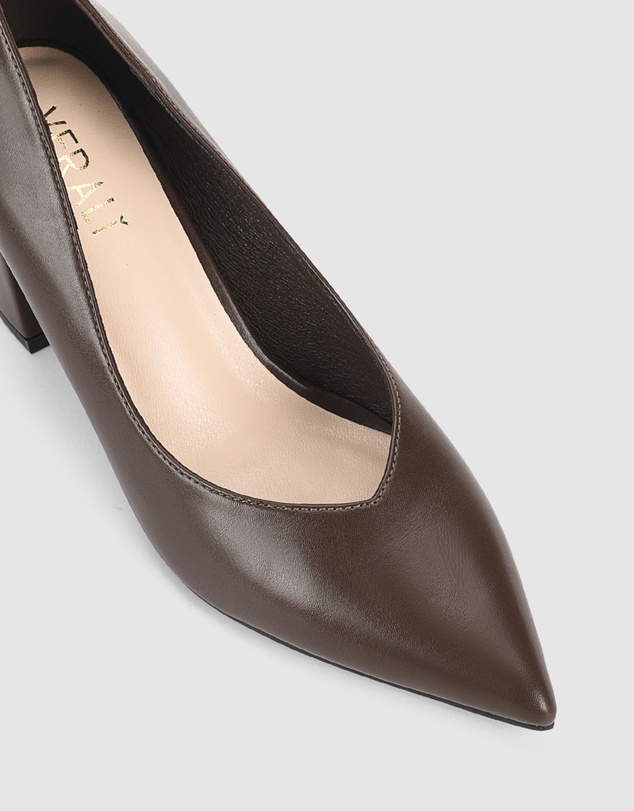 Verali - Elliot Block Heel Pumps