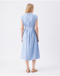 Ripe Maternity - Abby Stripe Shirt Dress