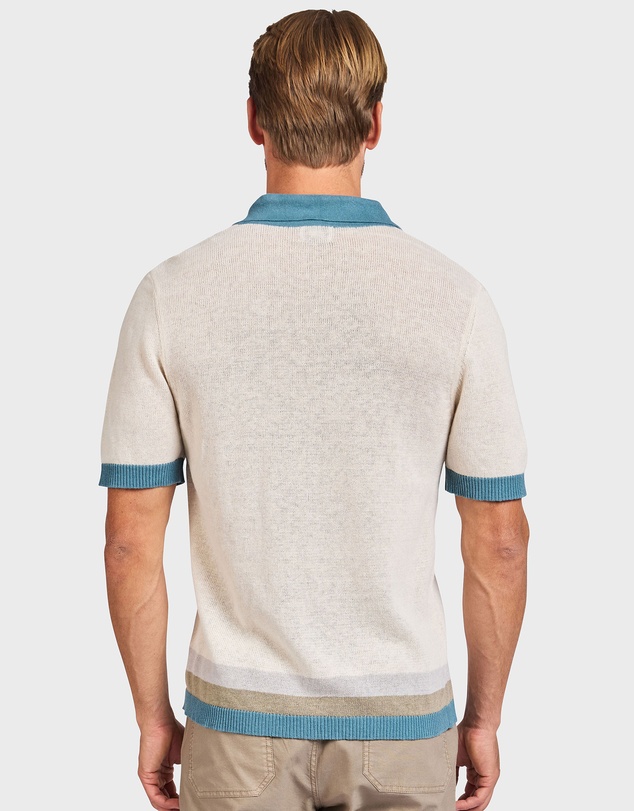 Academy Brand - Gatsby Stripe Knit SS Shirt