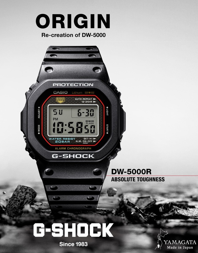 G-SHOCK - DW5000R-1A