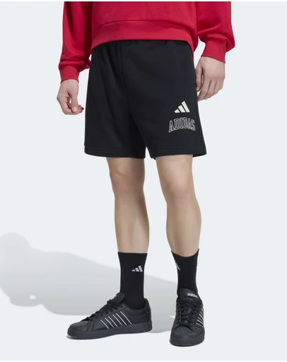adidas Sportswear - Seasonal Essentials Collegiate Fleece Shorts Mens
