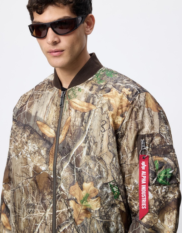 Alpha Industries - Ma-1 Relaxed Fit Flight Jacket (Oxford Camo)