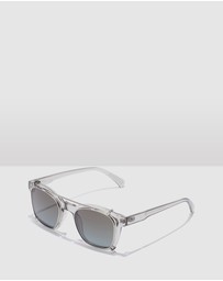 Hawkers Co - HAWKERS - Clip on Oat Milk DOT Sunglasses for Men and Women UV400