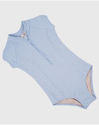 Aqua Blu Kids - Stepping Stones Cap Sleeve One Piece - Kids