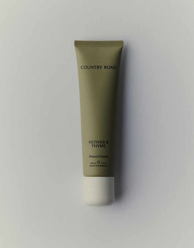 Country Road - Australian Made Vetiver & Thyme Hand Cream 60ml