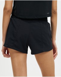 Nike - One Dri-FIT Mid-Rise Brief-Lined Graphic Shorts