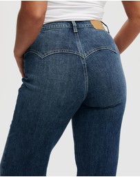 Cotton On - Curvy Stretch Wide Jeans