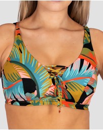 Baku Swimwear - Kokomo F/G Cup Lace Up Bikini Bra Top