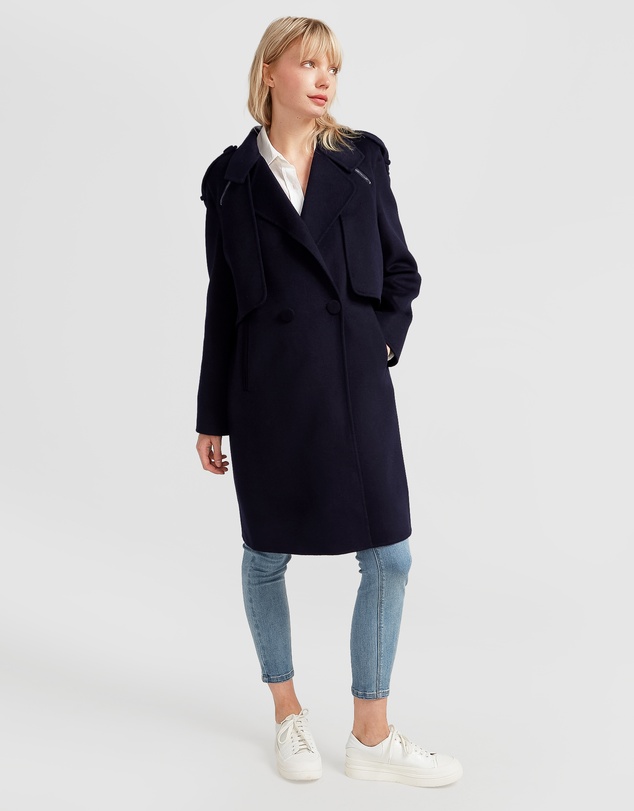 Belle & Bloom - Palm City Wool Blend Coat