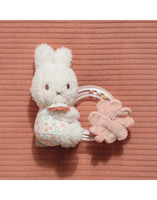 Miffy - Ring Rattle: Lucky Blossom