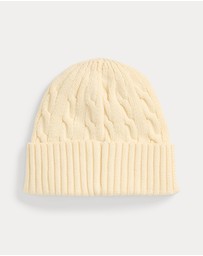 Polo Ralph Lauren - Cable-Knit Cotton Beanie
