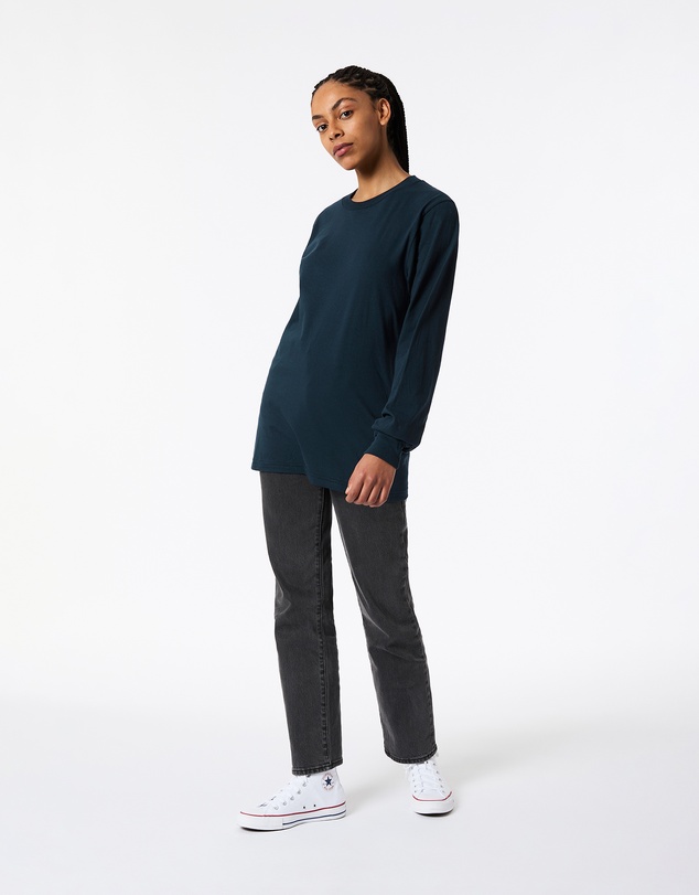 American Apparel - Unisex Fine Jersey Long Sleeve T-Shirt