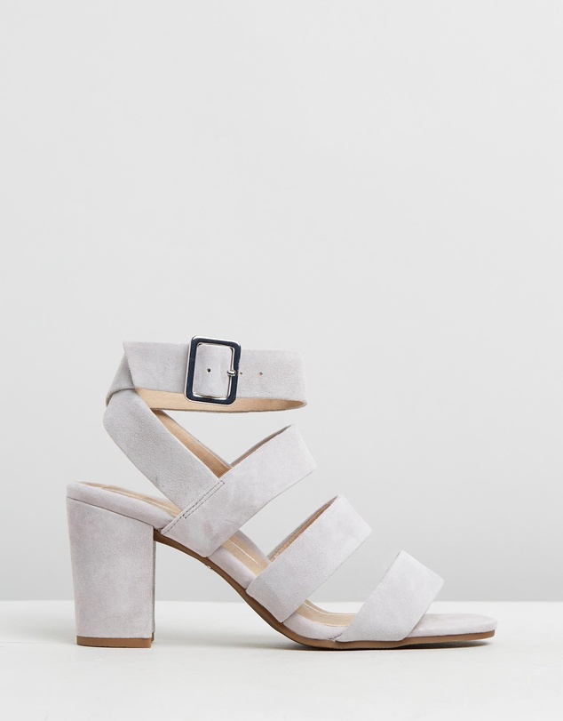 Vionic - Blaire Heeled Sandal - Light Grey