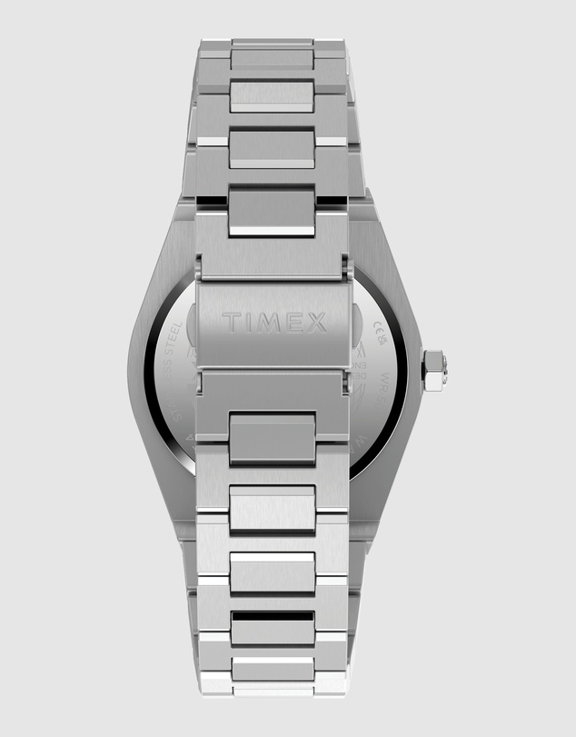 TIMEX - Q Timex Marbella 40.5mm Stainless Steel Bracelet Watch