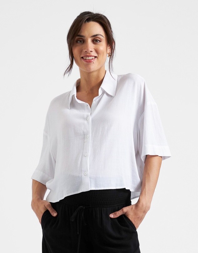 Ripe Maternity - Farrah Crop Shirt