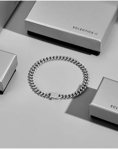 Eclectics - Craft Cuban Chain Bracelet - Stainless Steel