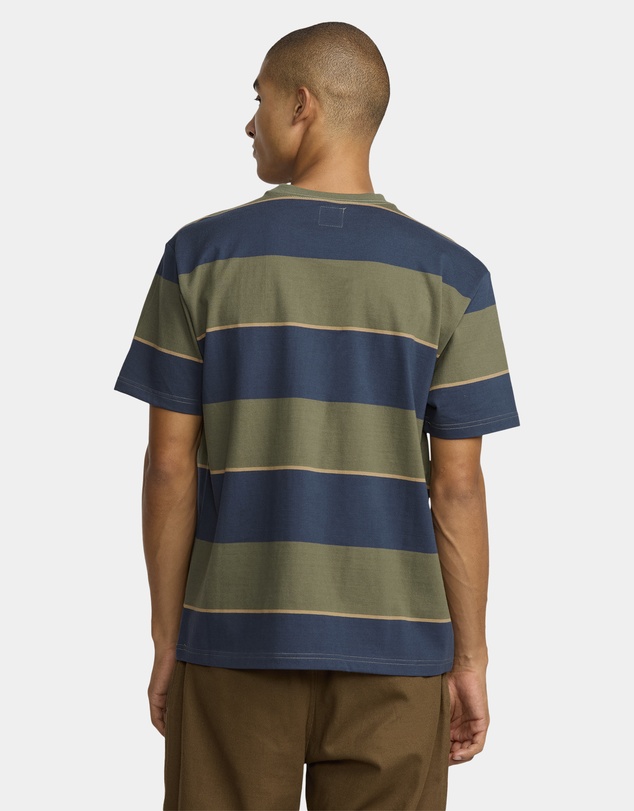 RVCA - Mens Dayshift Stripe T-Shirt