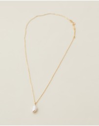 SAINT VALENTINE - Keshi Pearl Necklace - Gold