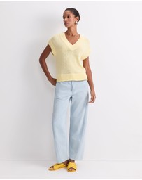 Sportscraft - Josie Tape Yarn V Neck Tank