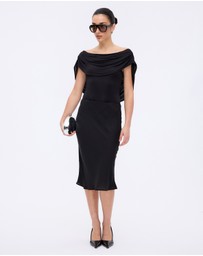Minima Esenciales - Laramie Draped Bodysuit