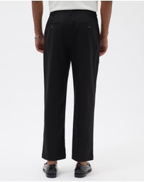 AERE - Pleated Wool Blend Trousers