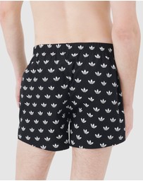 adidas Originals - 2 Pack Comfort Core Cotton Icon Woven Boxer Underwear