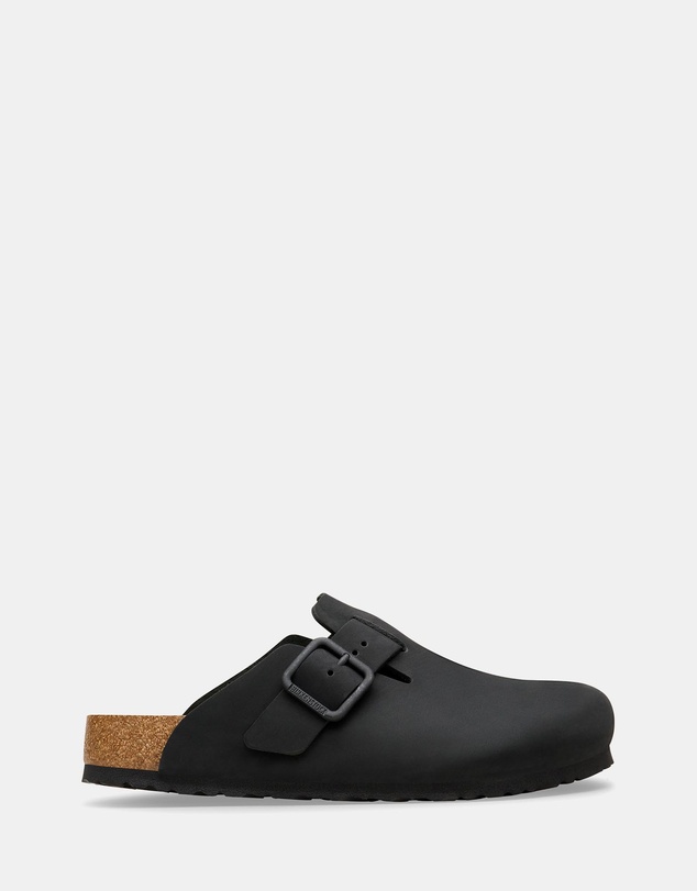 Birkenstock - Boston Wire Buckle Nubuck Leather Regular - Men's