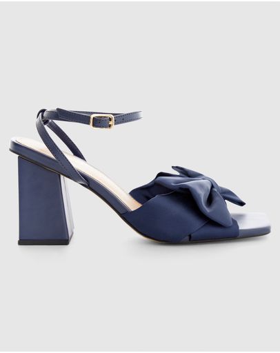 NAVY SATIN