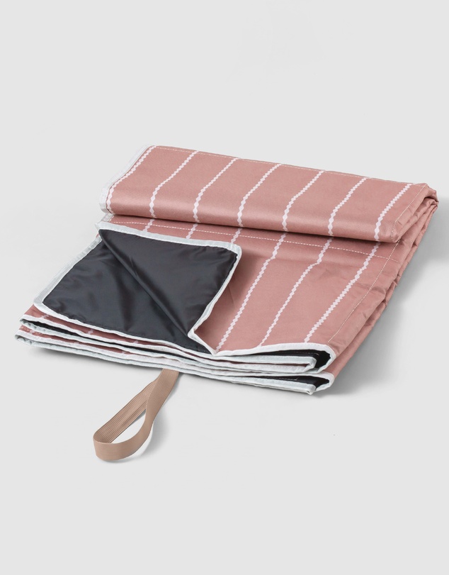 Monbento - Monbento Waterproof Picnic Blanket for Outdoor Meals - Pink Moka