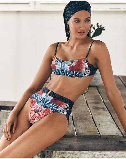 Aqua Blu Australia - Gardenia Marilyn High Waist Pant
