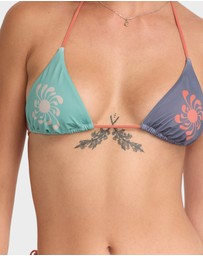 RVCA - Womens Lauryn Halter Tri Bikini Top