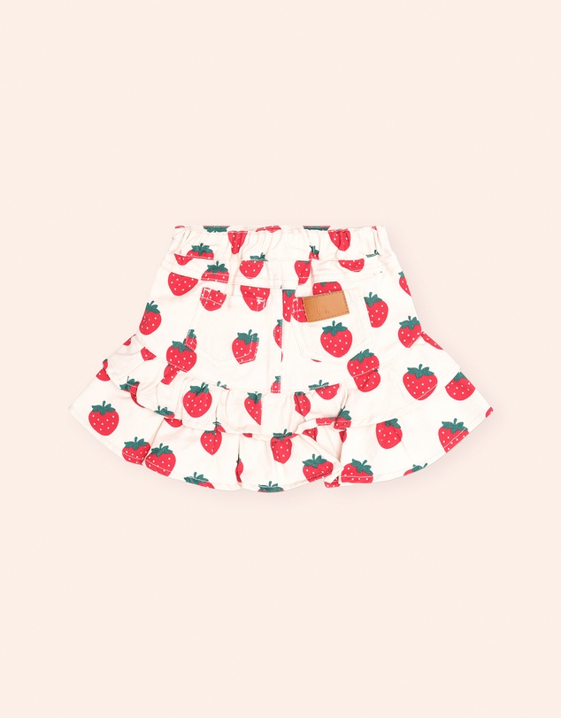 Huxbaby - Strawberry Tiered Skirt - Babies-Teens