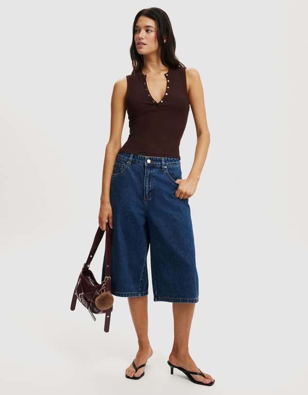 Cotton On - 91 Baggy Denim Jorts