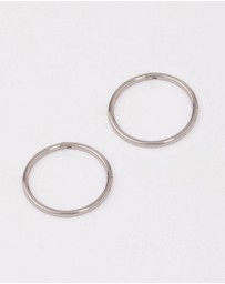 Lovisa - Titanium Fine Sleeper Earrings 10mm